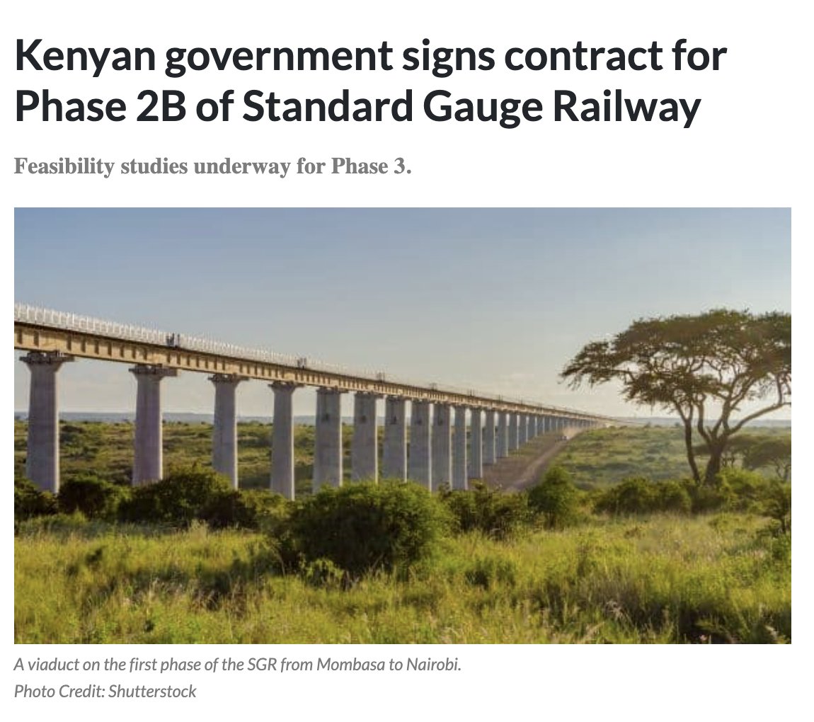 We somehow missed this, tucked away in a small trade publication article 2 months ago. But this is big news. Contract for phase 2B of #SGR is signed, Phase 3 under study. Total cost: $13 billion. That's in addition to what we've already spent. railjournal.com/infrastructure…