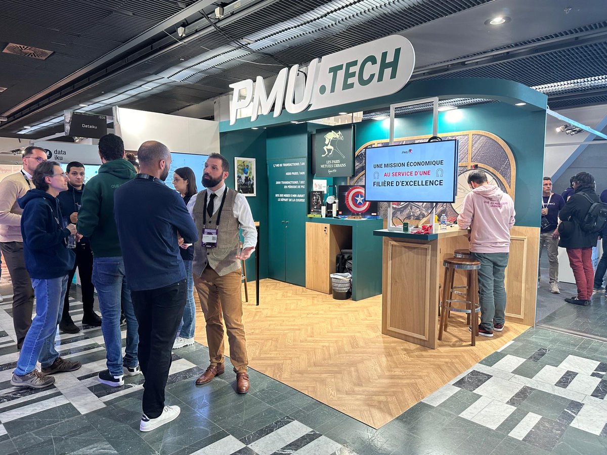 Pour la 2e année consécutive, @PMU est présent à @DevoxxFR . Venez rencontrer les équipes #IT à partir d’aujourd’hui et jusqu’au 19/04 sur notre stand et découvrir comment @PMU opère la #transformation de son SI vers le cloud AWS en participant à notre conférence le 19/04 à 10h30