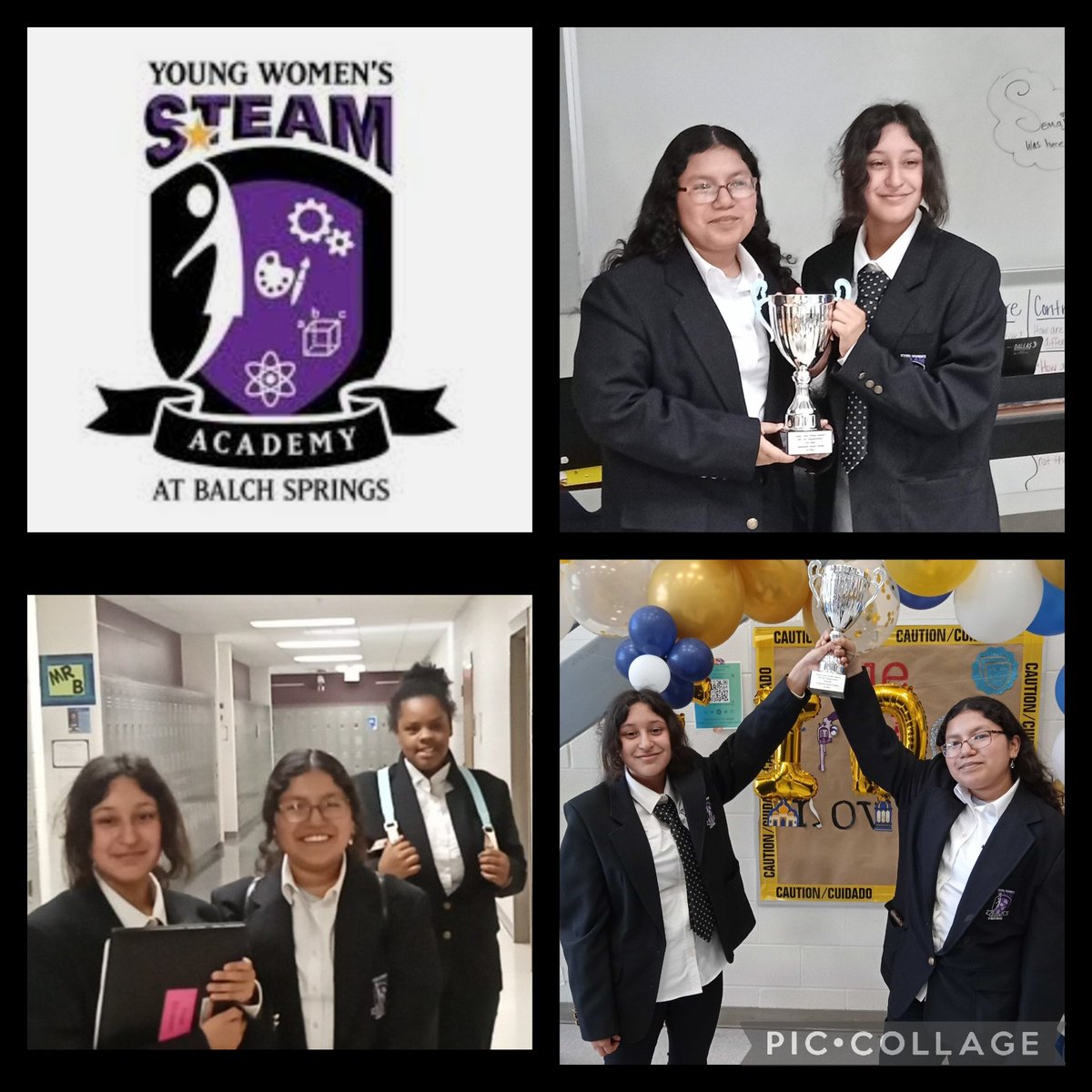 YWSALadyJags's tweet photo. This weekend our girls reigned supreme and clinched victory in the Middle School Debate Spring Championship.  @dallasschools @MrJChoice1 @N_Bernardino @ywprep #ywsaladyjags https://t.co/5otq2GtZPI