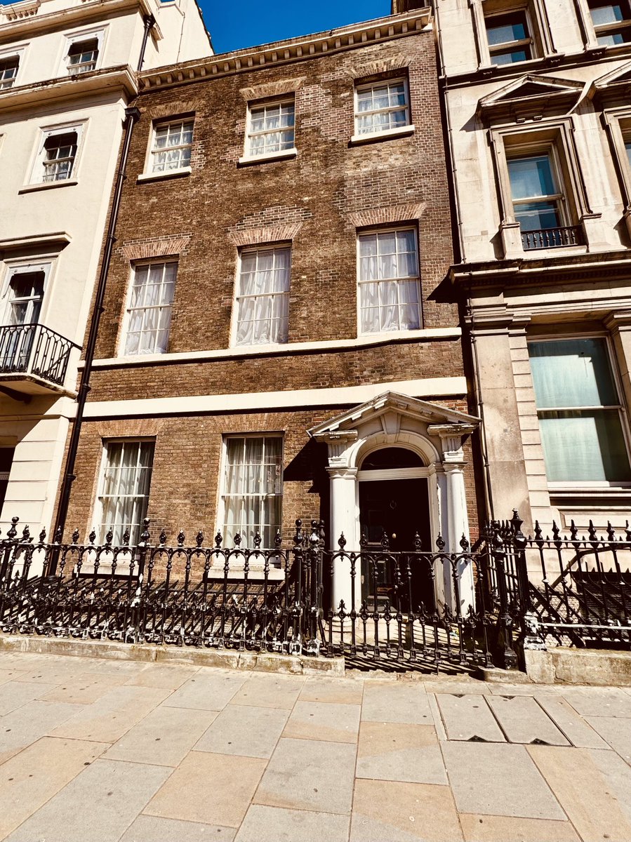 This is the second building on the right as you walk up Whitehall from Parliament Square.  It’s privately owned, apparently and intrigues me. A beautiful 18th century house surrounded by Government buildings.