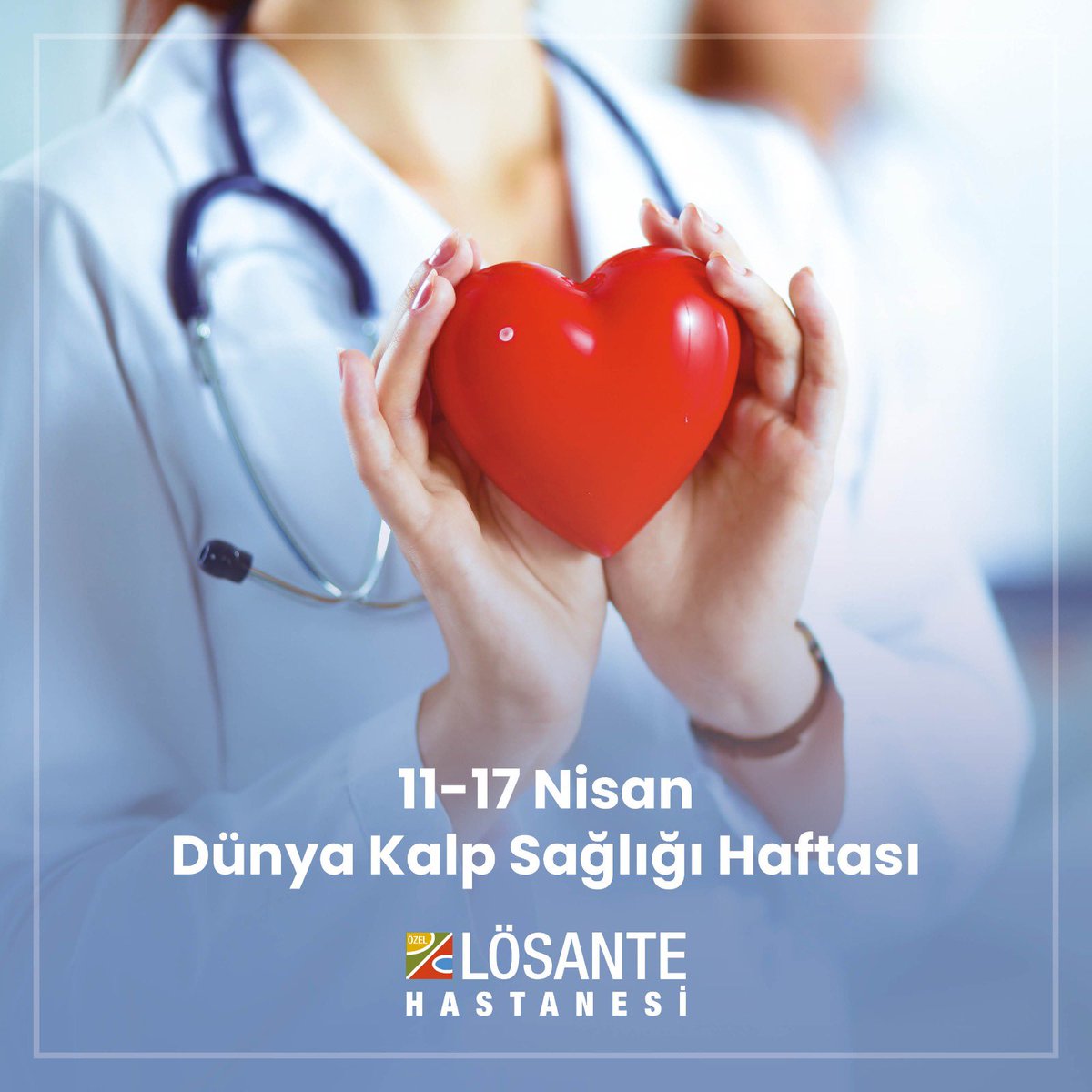 📌11 -17 Nisan Kalp Sağlığı Haftası LÖSANTE Kardiyoloji / Kalp ve Damar Cerrahisi Kontrollerinizi gerçekleştirmek , riskinizi belirleyip tedbirlerinizi beraberce almak üzere sizleri Kalp Sağlık Merkezi’mize bekliyoruz. 🔗lonsate.com.tr ☎️ 0312 666 7 666 📍İncek