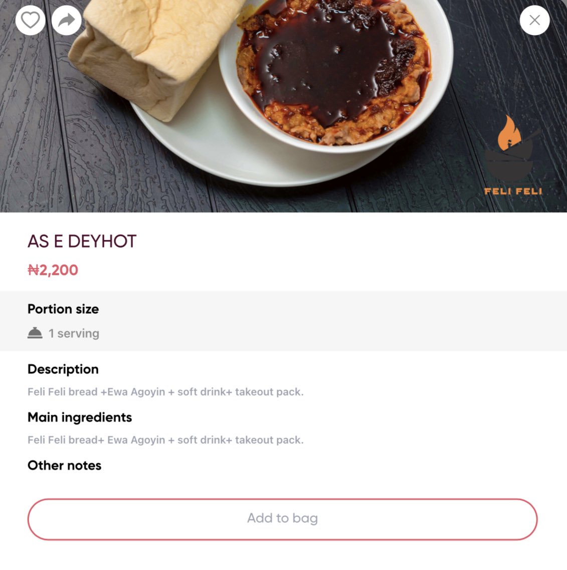 tryhomemade's tweet photo. 🎉 Introducing Feli Feli Eatery!  On Homemade 🍲 
Dive into a world of delicious local flavors – from ewa agoyin to mouthwatering amala and everything in between. 

Click here to order: https://t.co/sFZSO0gEHK

#felifeli https://t.co/8YPBRxEndU