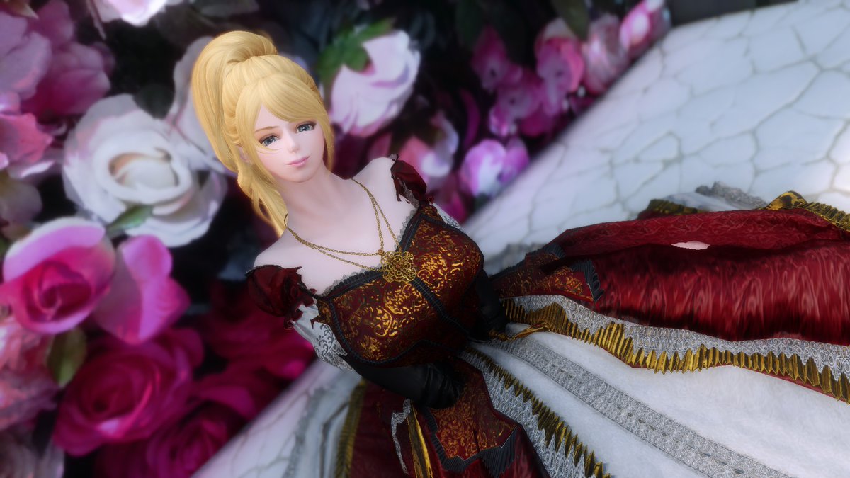 こんばんは！ちょっと豪華なドレスです♪ [full_inu] Elise's Evening Dress SSE