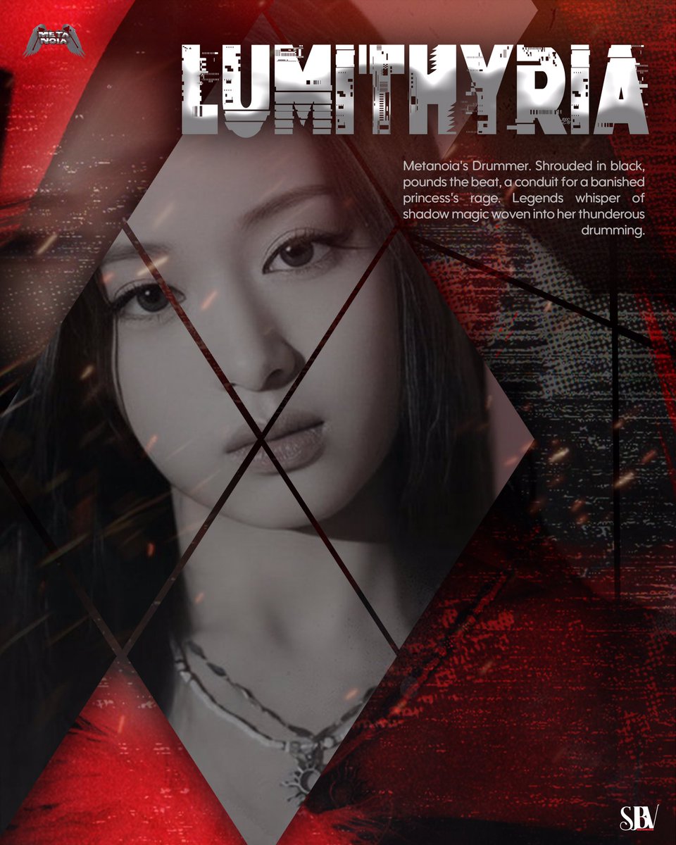 ‌  

    🪽 𝐋𝐔𝐌𝐈𝐓𝐇𝐘𝐑𝐈𝐀  IS NOW AFFILIATED
    WITH      𝑴𝑬𝑻𝑨𝑵𝑶𝑰𝑨、    PRIMED     TO
    REVEAL     UNRIVALLED     FLARE    AS   
    THE             BAND’S           𝐃𝐑𝐔𝐌𝐌𝐄𝐑。

    #NewEpochOfTheFolklore 
    #METANOIAsLUMITHYRIA

‌