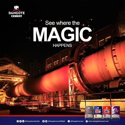 DangoteCement's tweet photo. The cement kiln is a crucial component of cement production, where raw materials undergo a series of chemical reactions at high temperatures to form clinker, the intermediate product used to produce cement.
#DangoteCement #Forward2gether https://t.co/XySes2byWn
