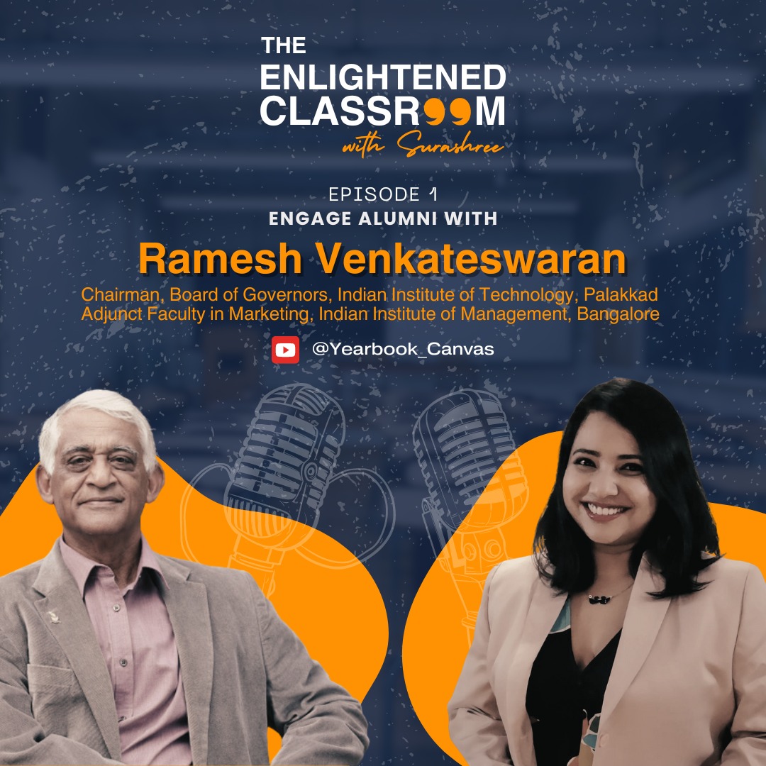 Happy to share that I have launched a new podcast - The Enlightened Classroom with Surashree. 

Podcast link-  youtu.be/6ZgC3VmOSmM?si…

The podcast focuses on alumni engagement strategies for educational institutions worldwide.

#AlumniEngagement #PodcastLaunch #Education