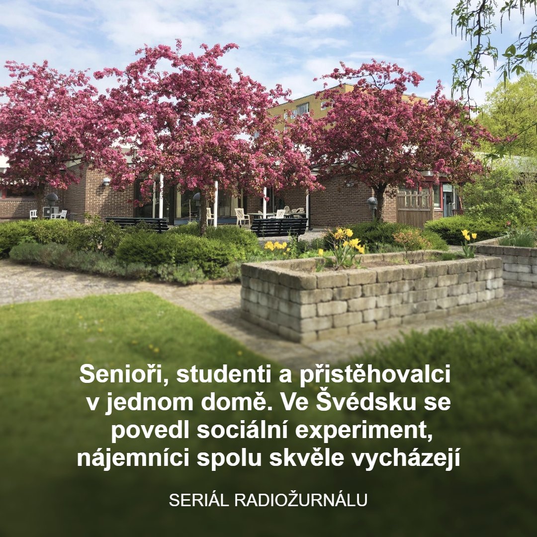 rozhl.as/9HI 🇸🇪 Ve švédském Helsingborgu sestěhovali seniory, studenty a mladé přistěhovalce. Během covidu mladí nájemníci seniorům pomáhali s nákupy a senioři naopak studentům se školou. Dnes senioři pomáhají třeba s hlídáním dětí. #eurovolby2024