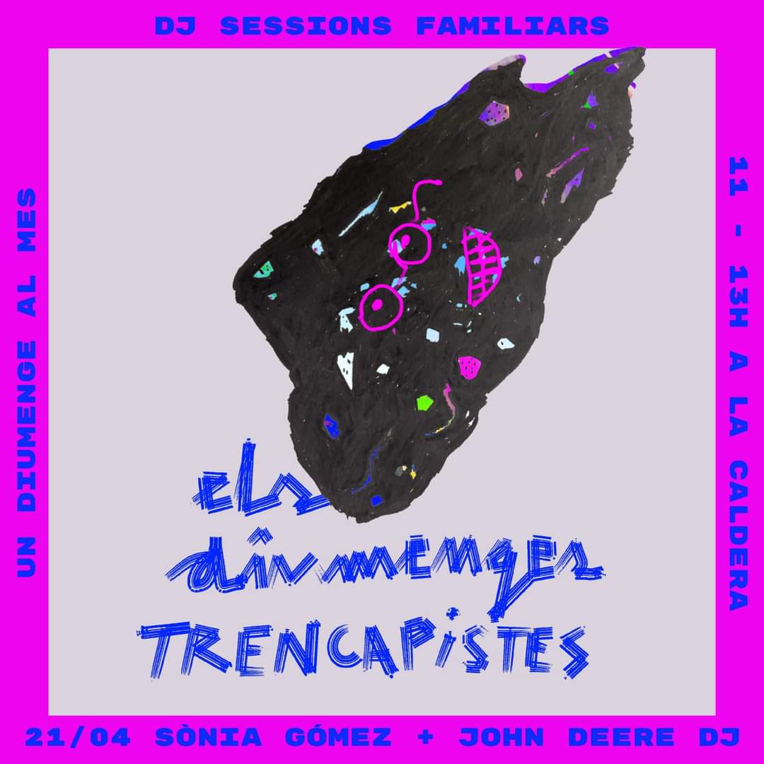 Aquest diumenge 21 abril celebrem una nova sessió transgeneracional de dansa i música electrònica ELS DOUMENGES TRENCAPISTES. Ens acompanyen la ballarima Sònia Gómez i John Deere dj!
Entrades entradium.com/es/events/dium…