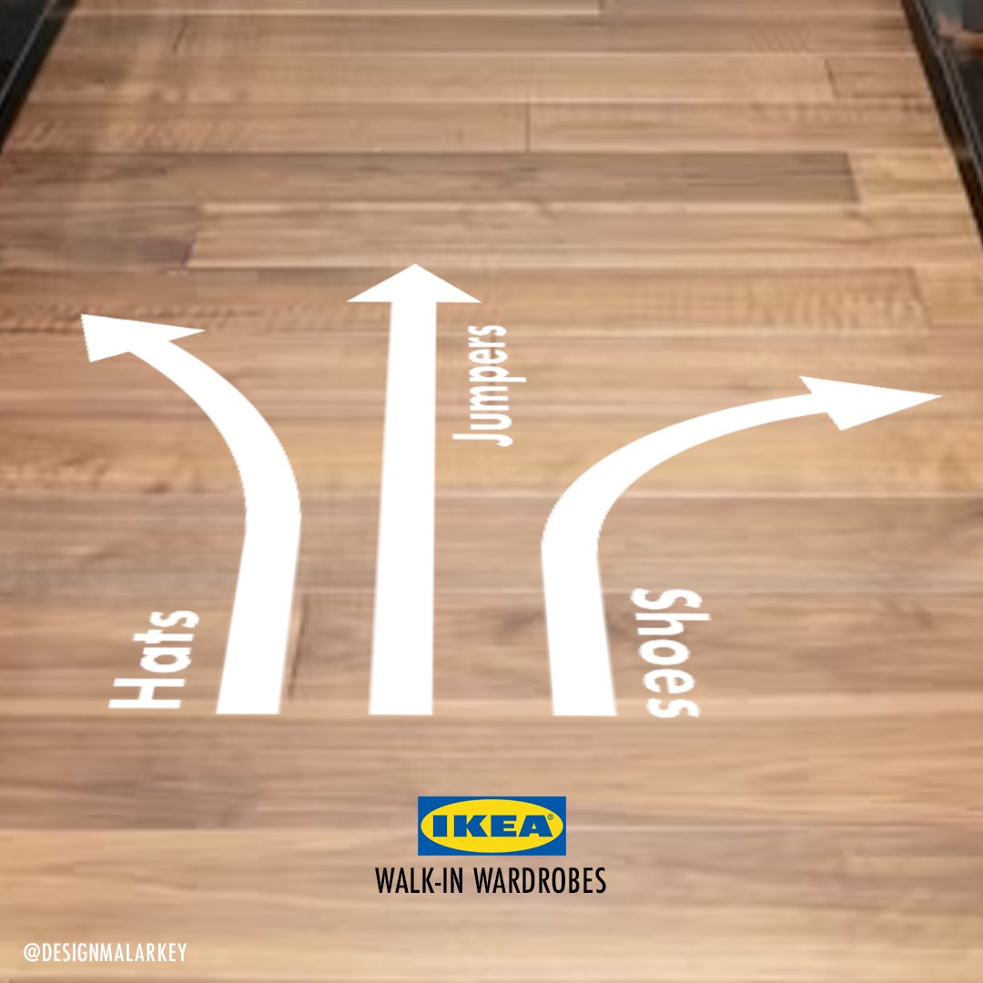 Not been able to really engage with <a href="/OneMinuteBriefs/">One Minute Briefs ⏱️</a> as much as I would have liked to over the past few months! But it feels good to be back.
One Minute Brief of the Day: Create posters to advertise #WalkInWardrobes