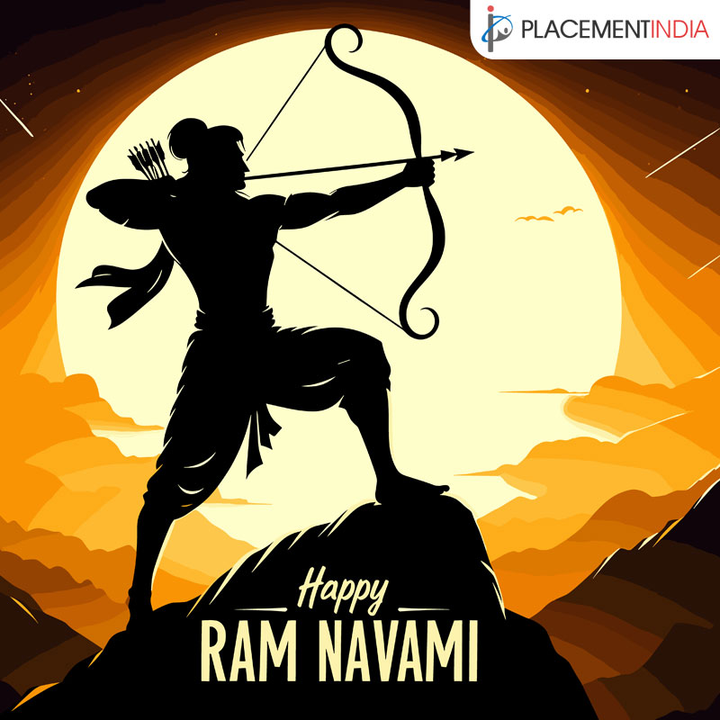 Just like Lord Rama's victory over Ravana, your Job Search Victory is on its way! Stay positive, keep applying, and don't give up on your Dream Career. #PlacementIndia #RamNavami🏹 #HappyRamNavami #RamNavami2024 #JaiShreeRam #INDIA #NeverGiveUp #JobSearchTips #RamNavmiVibes