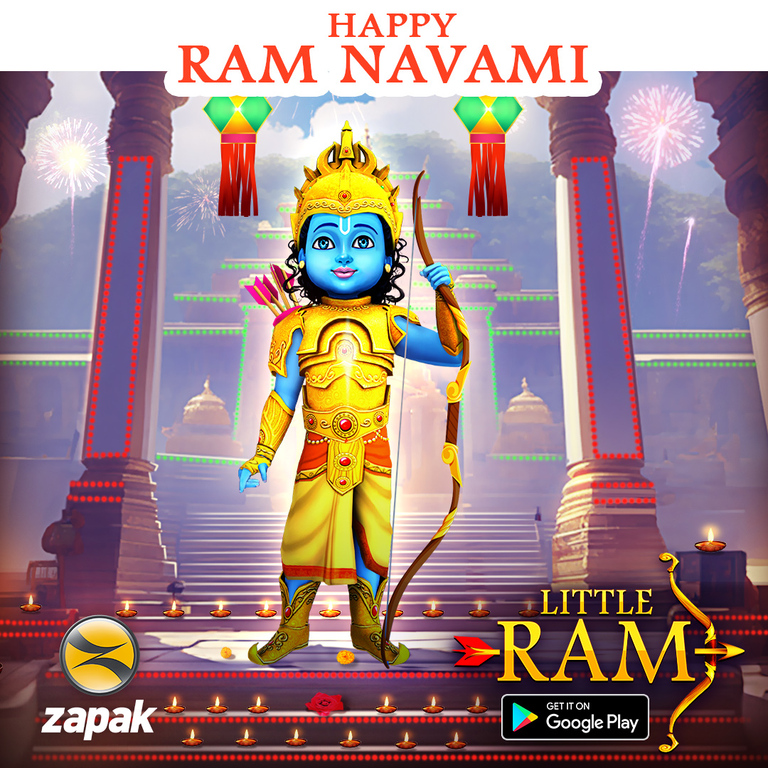🎉Happy Ram Navami! 🪔 Join the festive spirit with Zapak Games and dive into the thrilling world of Little Ram in Shaanpur! 🏹 Chase Ravan, conquer obstacles, and set new records! 🌟 Download now and let the celebrations begin! bit.ly/LRGAME

 #ramnavami #ramnavami2024