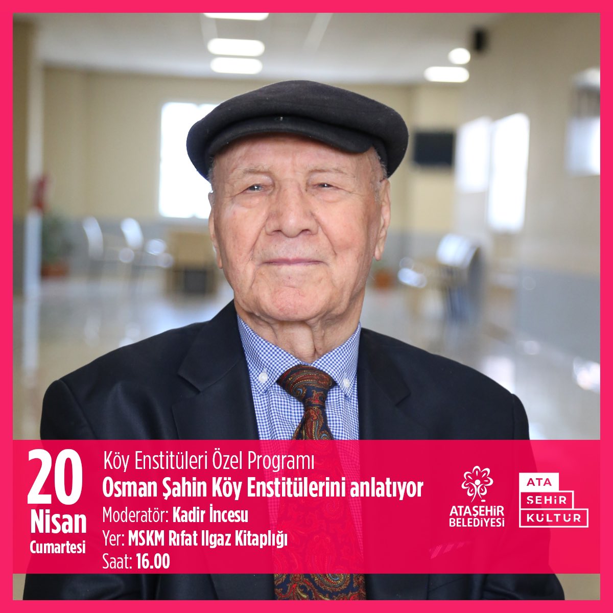 Köy Enstitülerinin kuruluşunun 84. Yılında, bu kurumdan yetişmiş yazar Osman Şahin’i ağırlıyoruz. Öyküleri birçok ödül alan ve senaryolaştırılıp beyaz perdeye aktarılan Osman Şahin Toroslardaki Arslanköy’ den Ergani ovasına,