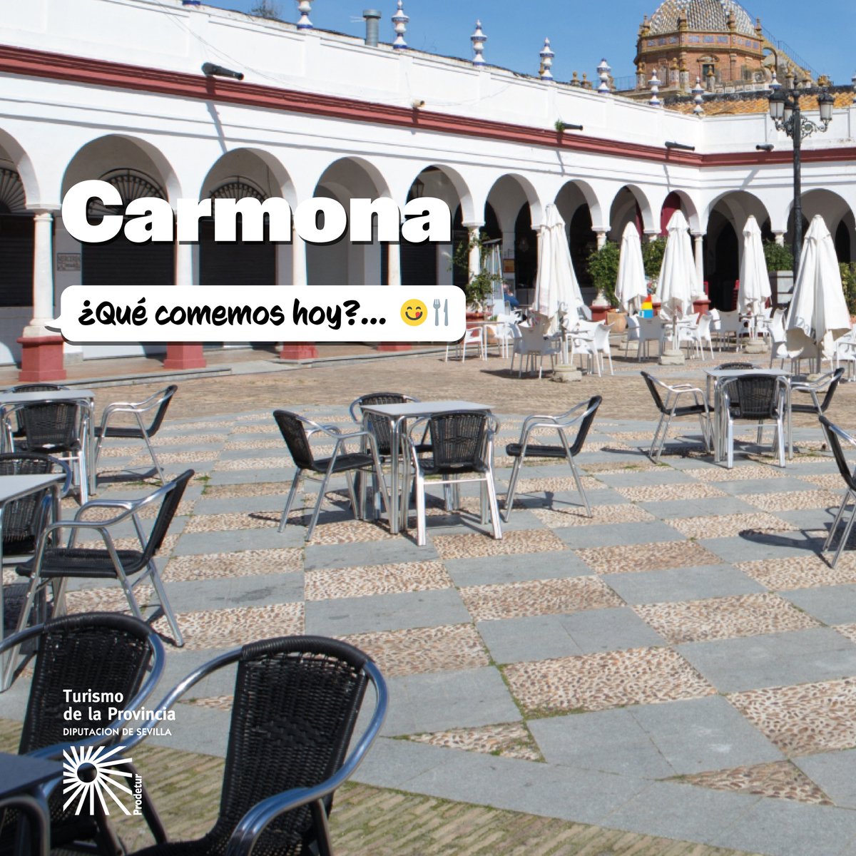 ¿Qué comemos hoy? 😋🍴 En #Carmona hay mil rincones en los que disfrutar de su gastronomía. ¿Has probado las alboronías? Es un plato de reminiscencia árabe con calabaza y calabacín. Y las espinacas con garbanzos... ¡deliciosas! turismosevilla.org/es/la-provinci… @prodetur @CarmonaAyto