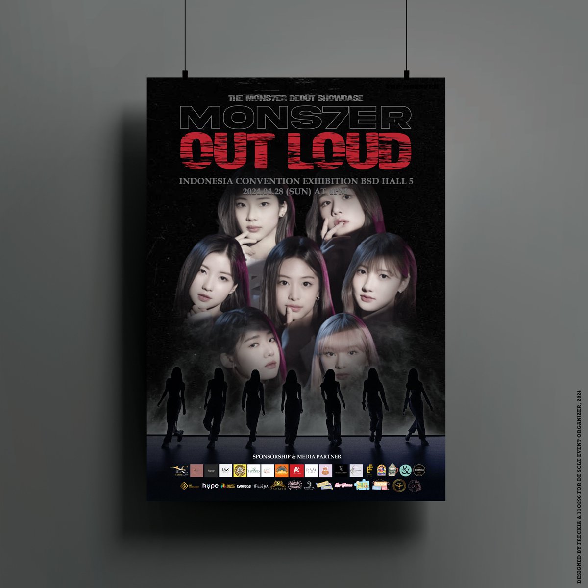 eo_desole's tweet image. ⠀⠀

⠀⠀𝐓𝐇𝐄 𝐌𝐎𝐍𝐒𝟕𝐄𝐑 𝐃𝐄𝐁𝐔𝐓 𝐂𝐎𝐍𝐂𝐄𝐑𝐓
⠀⠀⠀⠀⠀𝐌𝐎𝐍𝐒𝟕𝐄𝐑 𝐎𝐔𝐓 𝐋𝐎𝐔𝐃!! 🎸

⠀⠀📆   : Sunday, 28th April 2024
⠀⠀📍   : ICE BSD Hall 5, Tangerang
⠀⠀🕘   : 16.00 until ended (GMT+7)

⠀⠀ ⠀⠀