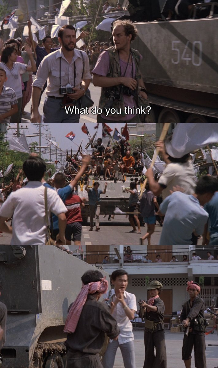 Apr 17th 1975 - The Khmer Rouge entered Phnom Penh. 📽️📅 Depicted in The Killing Fields (1984)