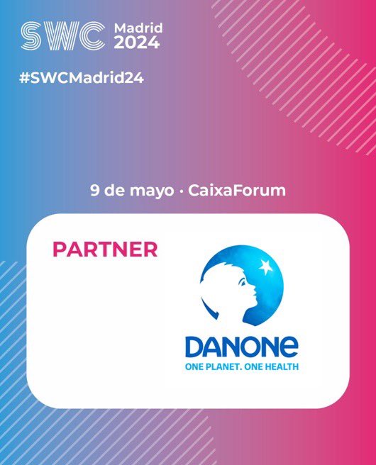 👍⭐Gracias a #marcas como @Danone hacemos posible la segunda edición de STEM WOMEN CONGRESS MADRID 2024.
📆 9 de mayo en @CaixaForum 
🎟️Programa e inscripciones lnkd.in/d2MC6eE3 #SWCMadrid24 #talento #EmpresasSTEM #CarreraProfesional #MujeresSTEM #Madrid