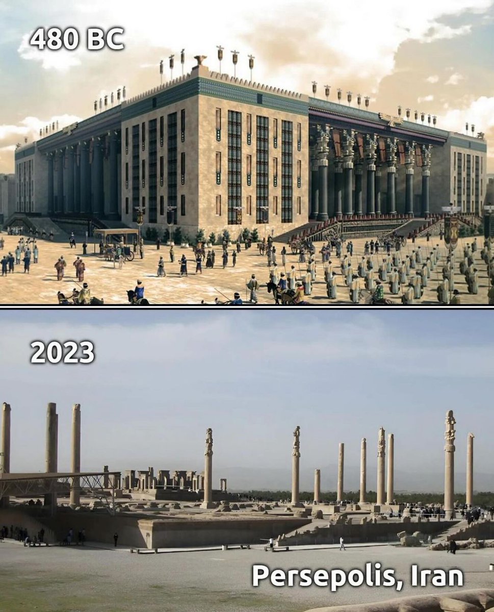 Istanbul , Palmyra , Philippi and Persepolis back then and in modern times