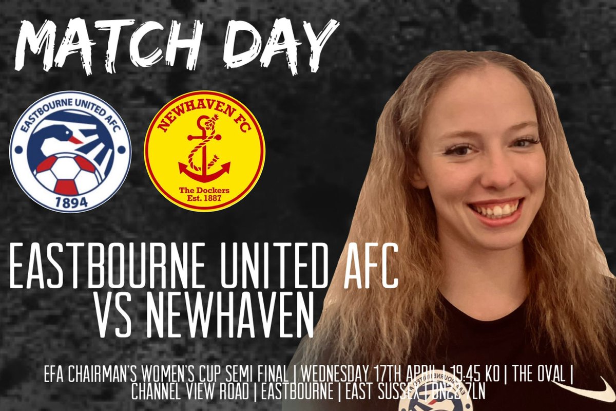 LittleCommonFCW's tweet photo. ⚫️⚪️ EUAFC MATCH DAY ⚪️⚫️ 

📆 Wednesday 17th April 
⏰ 19:45
🆚 Newhaven 
🏟 The Oval
📍 BN22 7LN
🎟️ £3.00 Entry 
🏆 EFA Chairman's Women’s Cup Semi-Final

#EUAFC ⚫️⚪️ https://t.co/mKvV6bL0Fc