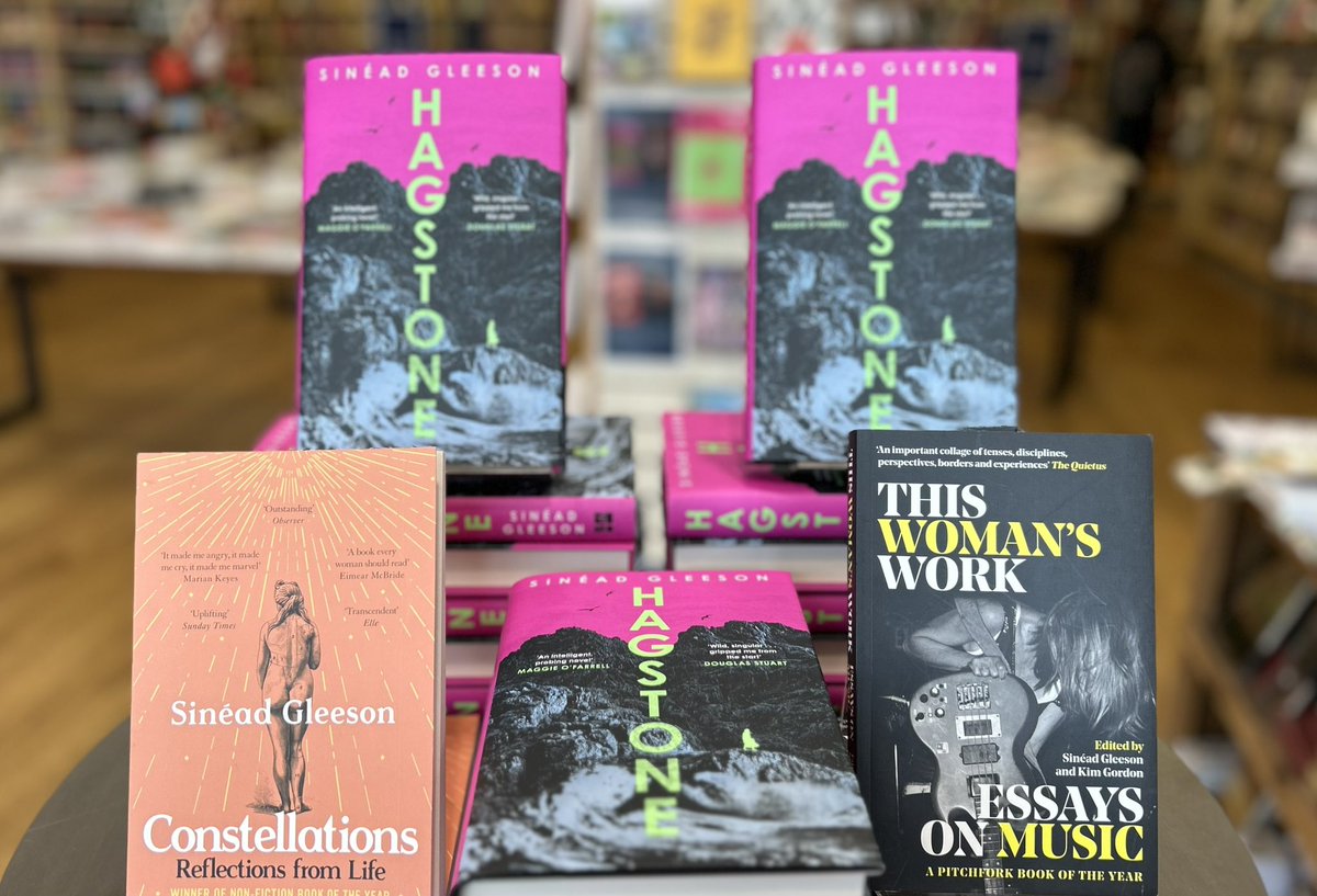 TONIGHT! We’re incredibly excited to be welcoming the wonderful @sineadgleeson to the shop for the Manchester launch of her incredible debut novel HAGSTONE! Sinead will be chatting to @SavidgeReads Doors: 6.30, starts: 6.45 Tickets available via link below and on the door.