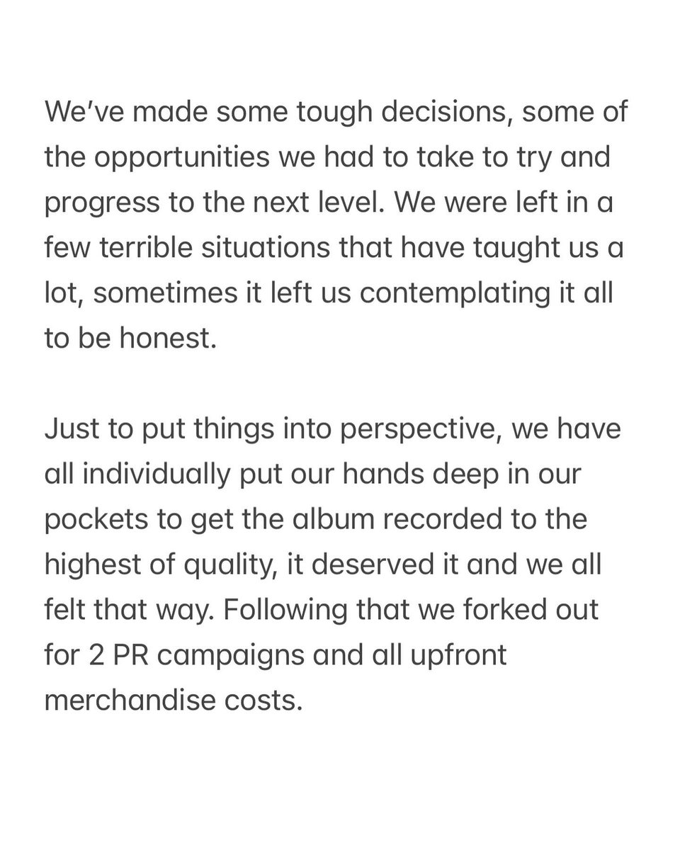 therahsmusic's tweet image. Newcastle, Manchester &amp;amp; London cancelled. 

Please read. 

We done everything we could. 

The Rah’s