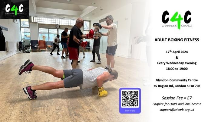 Come along and enjoy the fun while you get fit. 

eventbrite.co.uk/e/adult-boxing…