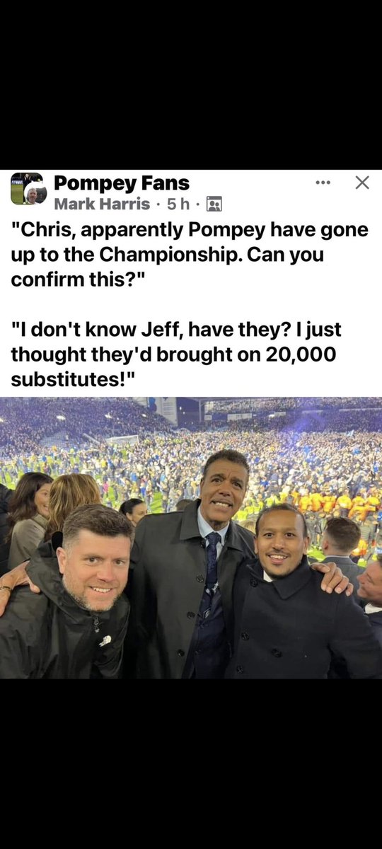 madbluepfc's tweet photo. @chris_kammy @Pompey So glad you enjoyed it so well deserved the ovation, bit of light hearted fun here. https://t.co/lXJFYYq4gL