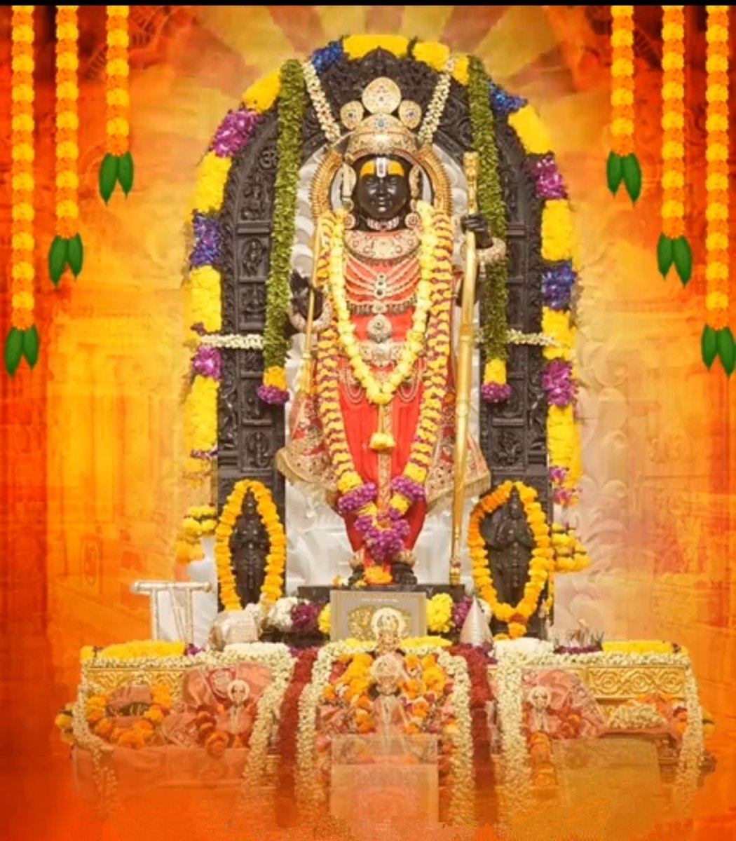 जा पर कृपा राम की होई। ता पर कृपा करहिं सब कोई ॥ जिनके कपट, दम्भ नहिं माया। तिनके हृदय बसहु रघुराया ॥ आप सभी पर मर्यादा पुरुषोत्तम भगवान श्री राम जी की कृपा बनी रहें। #Ramnavami #श्रीराम #NarendraModi