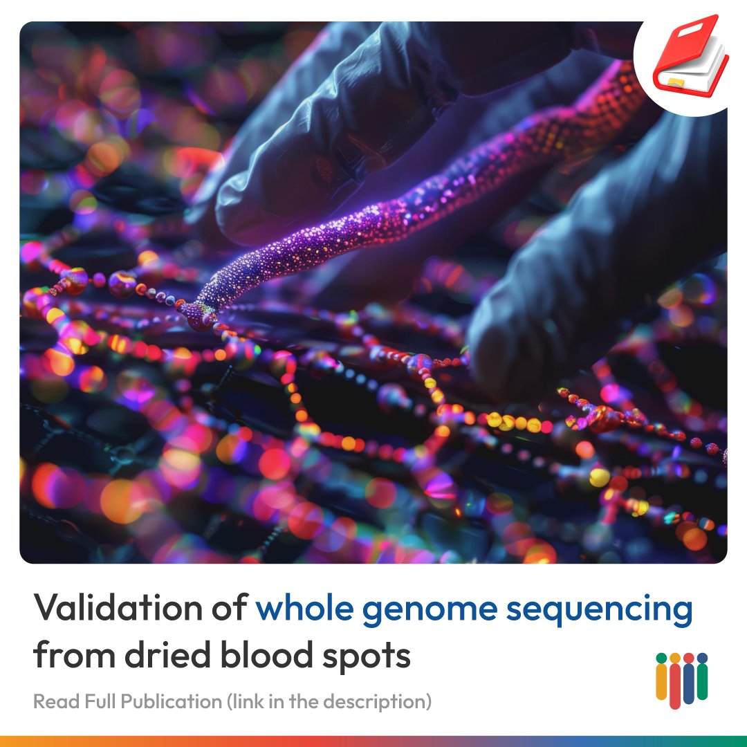Publication Alert! 📚
Validation of whole genome sequencing from dried blood spots 🔬

📖 Read the full article here: bit.ly/Publicationpos…

#Strand #Strandlifesciences #Publication #Researchpublication #Wholegenomesequencing #Genetics #ResearchPublication