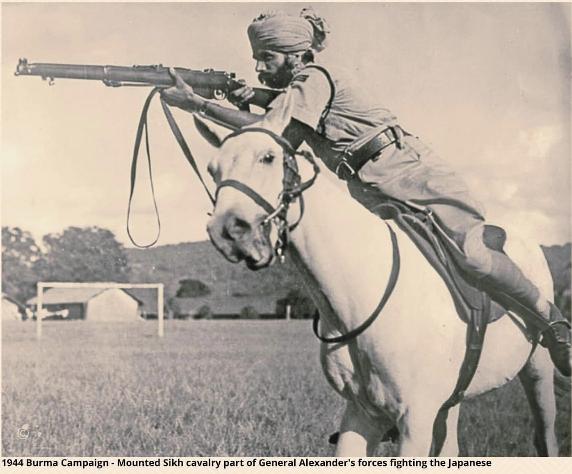 Charge of Naik Nand Singh and sikhs against the Japanese in burma campaign which earned him the VC for his bravery.