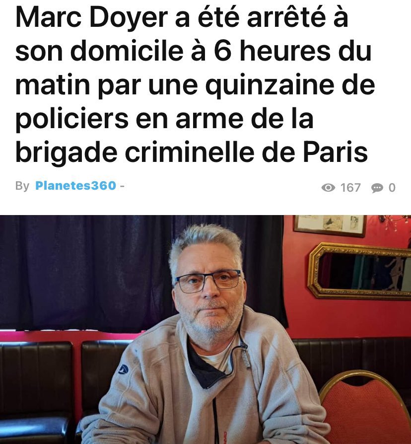 Mise en scène ?! 🤔🚨 Plus c’est gros plus ça passe .. Je vais m’en prendre plein la tête suite a cette réflexion .. ça serait bizarre d’ailleurs que la liberté d’expression soit limité a ce sujet la .. est-il encore possible de se poser ou remettre en question cette…