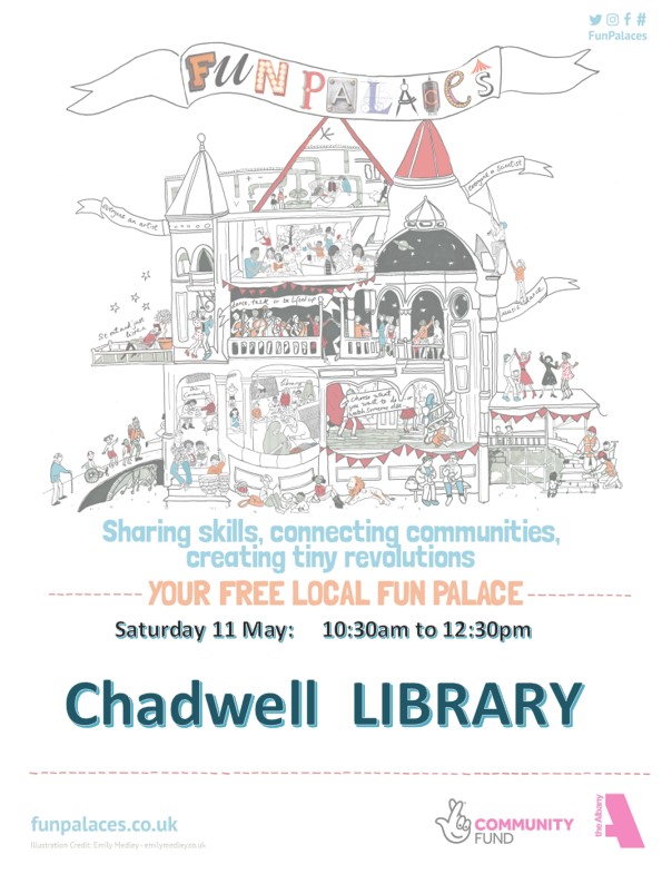Calling all artisans and creators! Are you eager to showcase your talents and connect with fellow crafters? Pop along for a delightful morning at Chadwell Library on Saturday, 11th. Come together and make this Fun Palace event a day to remember!