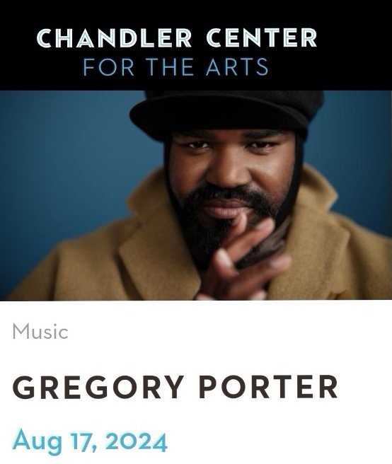 🎵2024 TOUR🎵 @GregoryPorter
Chandler, AZ
Saturday 17th August 2024
General sale opens May 6th
chandlercenter.org