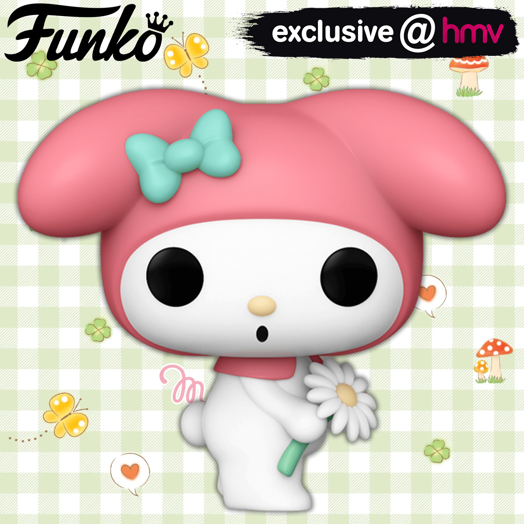 🌸 Spring is in the air! Frolic in the flowers with Spring #MyMelody with a beautiful flower! A pastel perfect addition to your #Sanrio collection. 🎀 

🔗 ow.ly/MK9m50RhWqZ
#FunkoPOP #hmvexclusive