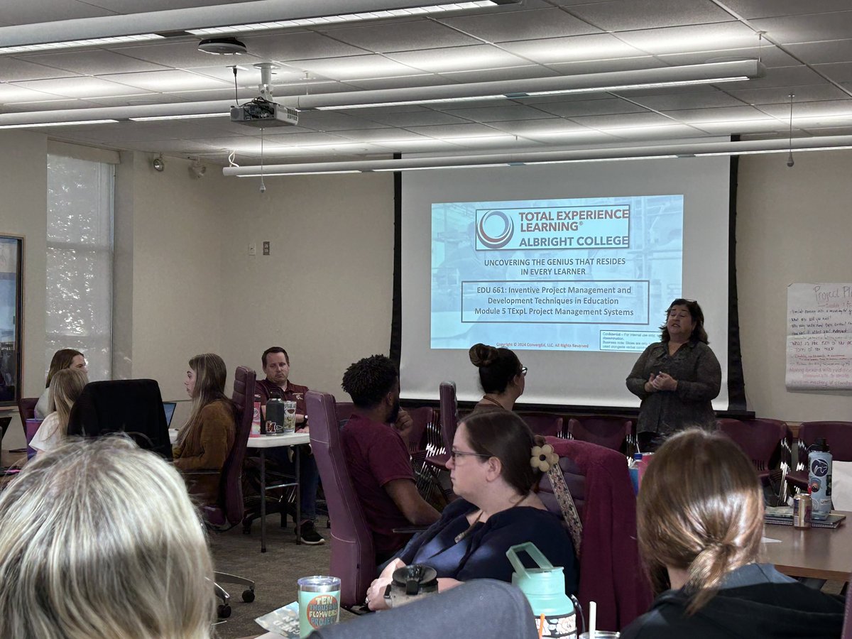 RickLapi's tweet image. Awesome time finishing up our 3rd #TExpL cohort EDU662 course at @GovMifflinSD Our T’s continue to be excited &amp;amp; reinvigirated thanks to @AlbrightTExpL personalized inventive and experience-based learning practices.  #changemakers #mifflinsd