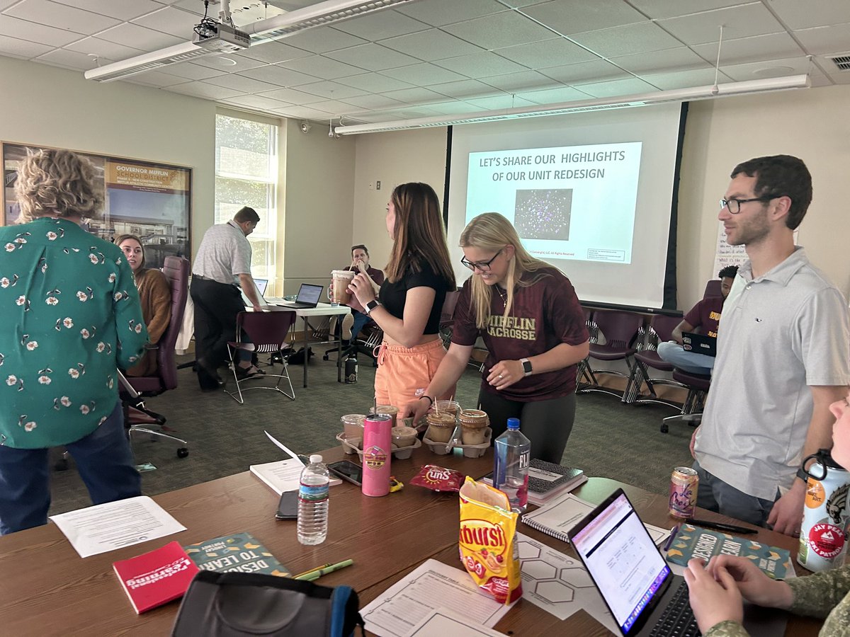 RickLapi's tweet image. Awesome time finishing up our 3rd #TExpL cohort EDU662 course at @GovMifflinSD Our T’s continue to be excited &amp;amp; reinvigirated thanks to @AlbrightTExpL personalized inventive and experience-based learning practices.  #changemakers #mifflinsd
