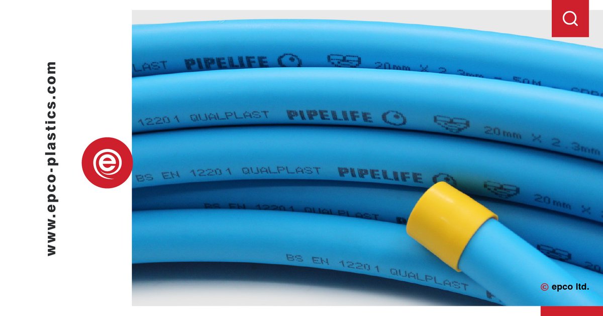 epcoplastics's tweet image. epco now offers PE80 (MDP{E) pipe for potable water supply. Rated at 12.5 bar and DWI approved, we offer a variety of pipe sizes from 20mm - 63mm in coil lengths of 25m, 50m and 100m.

ow.ly/PSy350RhWms

#PE80  #PEpipe #polyethylene #EPCOPlastics