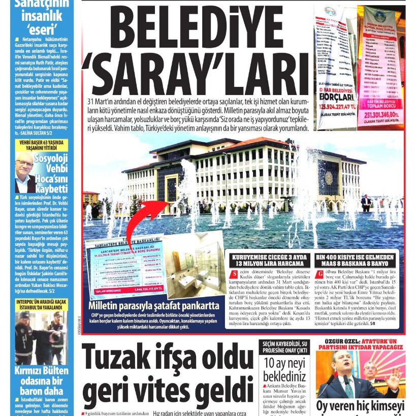 'BELEDİYE SARAYLARI'

Yavru Beştepe misali.!!