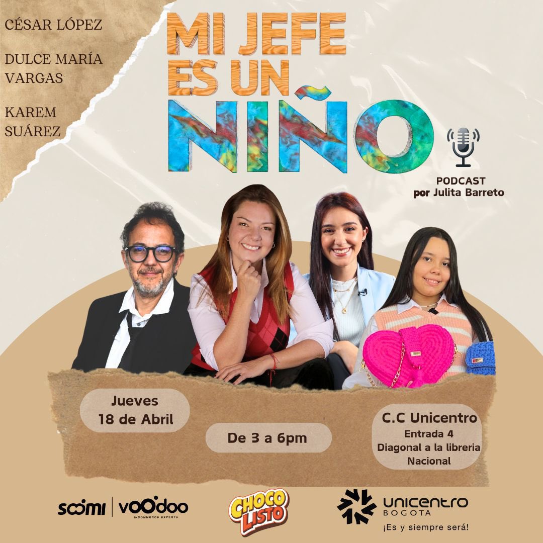 En vivo este jueves 3 pm en Unicentro