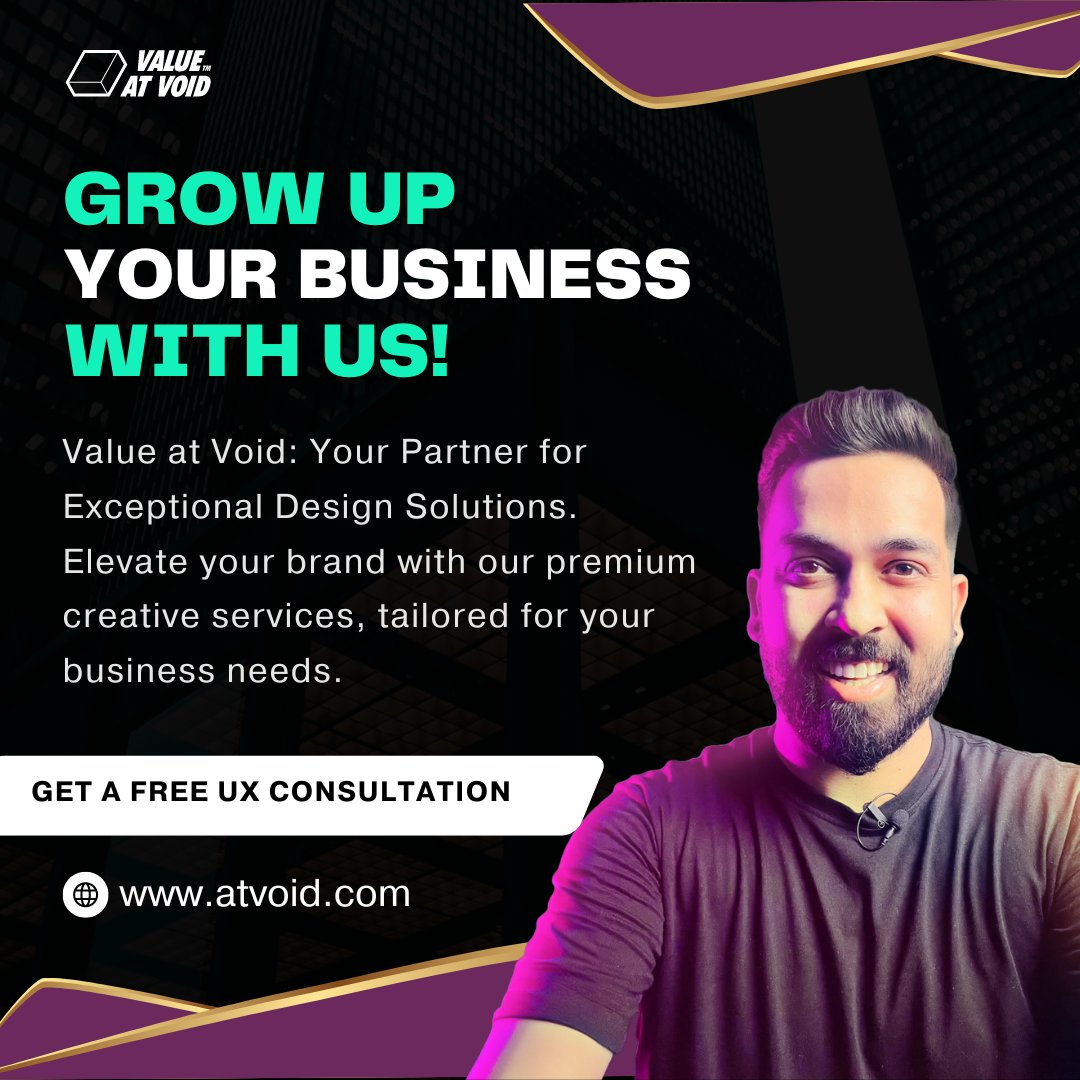 valueatvoid's tweet image. Boost your business with Value at Void! We specialize in creative designs that engage your customers and elevate your brand. Whether you're starting new or revamping your look, we're here to maximize your potential. 🚀

#BoostYourBusiness #CreativeDesign #valueatvoid