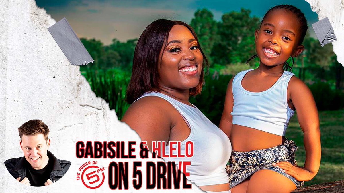 We are hanging out with Hlelo Ngobese and Gabisile Mvubu on #5Drive this afternoon! Tune in to hear all about their mother & daughter relationship, digital content creation and how they raise dwarfism awareness! Tune in at 4PM!😎