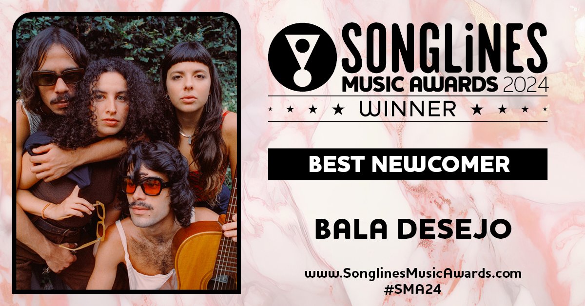 Congratulations to @BalaDesejo for winning the Best Newcomer category in the Songlines Music Awards 2024 for the album SIM SIM SIM on @therealmrbongo songlines.co.uk/awards/2024 #SMA24