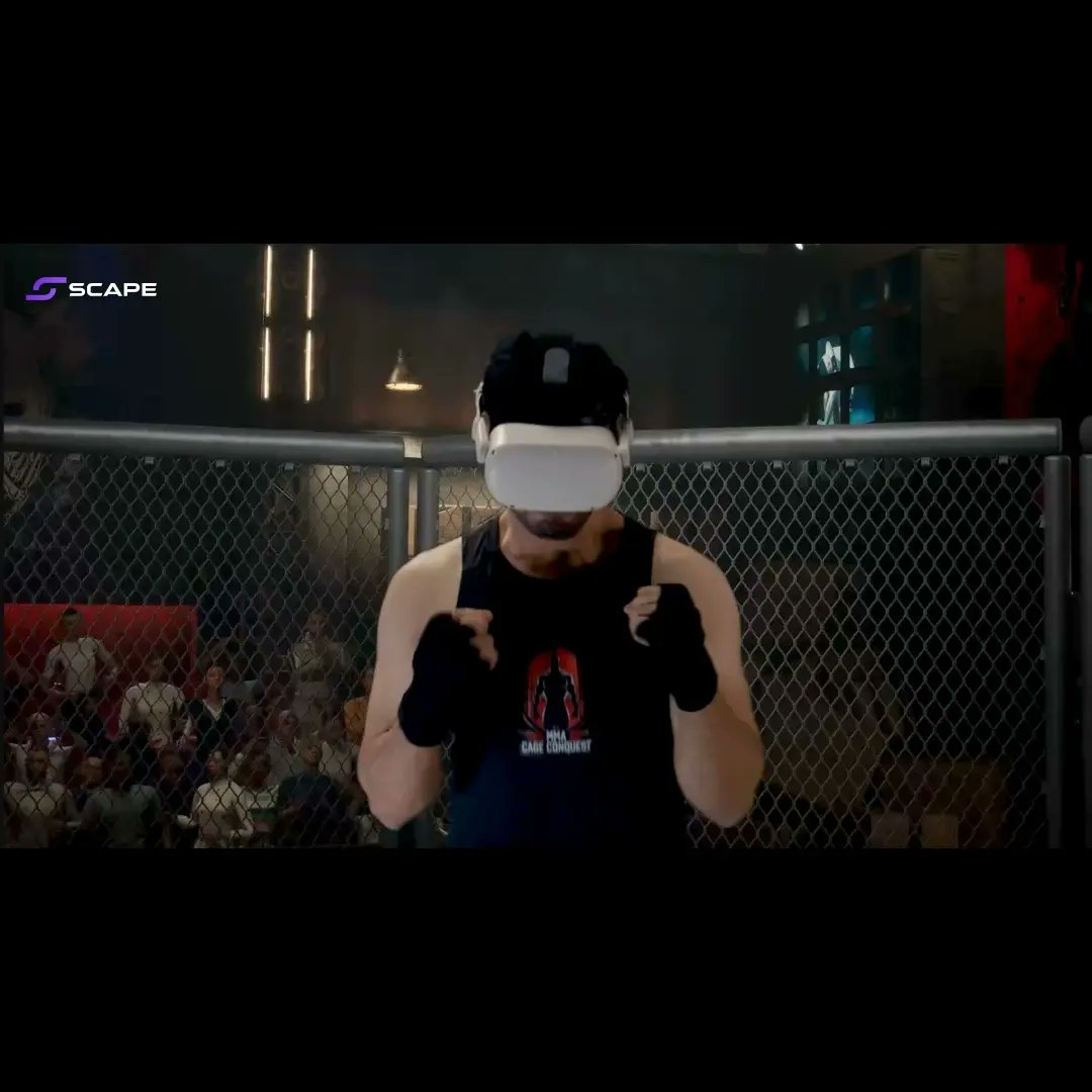 5th_scape's tweet photo. The early scenes of cage conquest are here. Come take a look. 👊🏼🎮

#cageconquest #5thScape #vrgaming #VR #gamelaunch https://t.co/QbFrLyWPOM