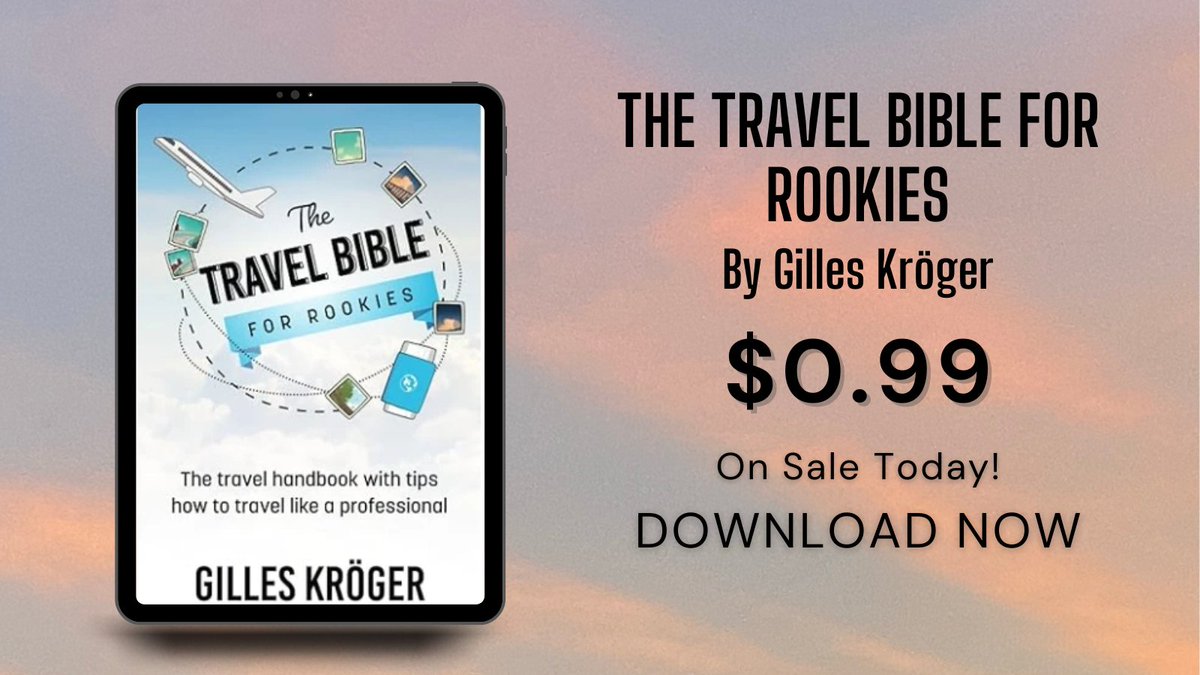 Whizbuzz's tweet image. Gilles Kröger brings you all the travel essentials in one book 'The Travel Bible for Rookies'. Perfect for anyone planning their first trip. #FirstTimeTraveler #Bookworm cravebooks.com/b-34173?refere…