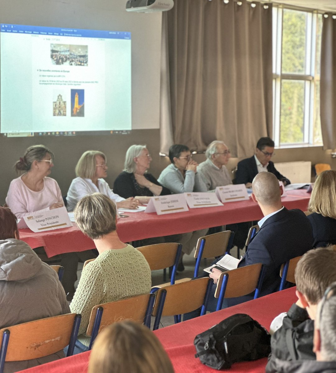BaubryR's tweet photo. J'assistais à l’assemblée générale de la MFR Barbentane.
Une belle structure qui propose des perspectives intéressantes à tous ces jeunes !
🌐https://t.co/WDdVPOGzXn
#circo1315 #mfr #barbentane https://t.co/2V2VUr1YFz