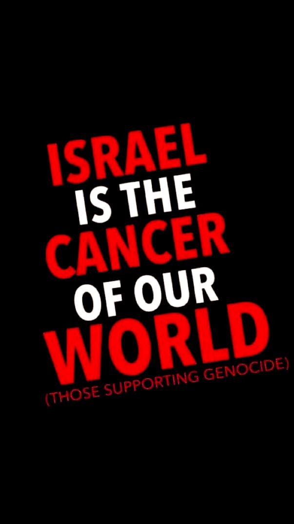 💢«El Sionismo de Israel hay que arrancarlo de raíz como el cáncer y no dudo que Irán lo hará, si se siguen creyendo los dueños del mundo bajo el amparo de EEUU "EN NOMBRE DE DIOS"»

Si coincides conmigo, deja tu ♥️.

¡Viva Palestina! ¡Viva Irán!