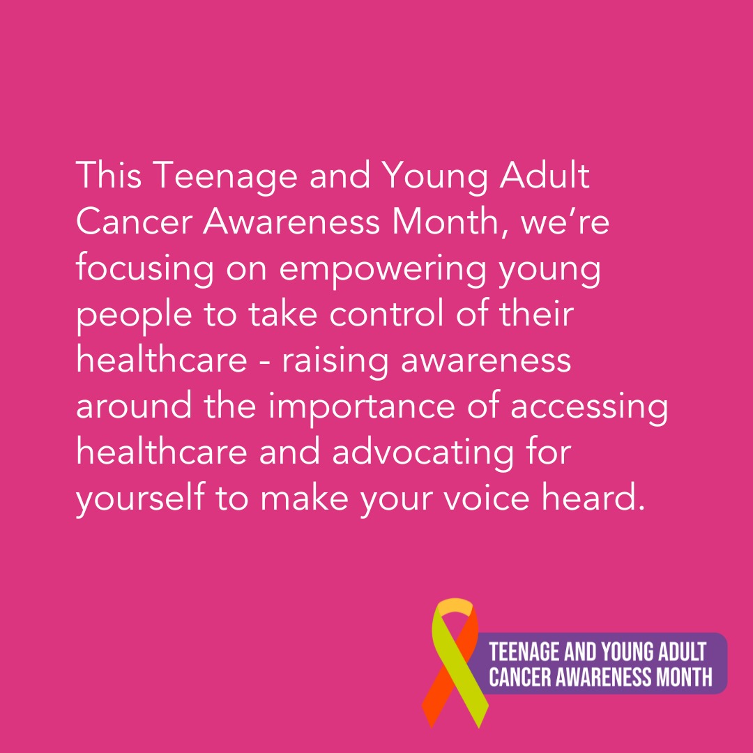 KateOsborneMP's tweet photo. Cancer kills more teenagers & young people than any other disease.
This teenage & young adult cancer awareness month - it is vital we support young people to have the confidence to speak up if something doesn't feel right with their health.
It's #BestToCheck
#TYACAM https://t.co/Fs6fWX1JzA