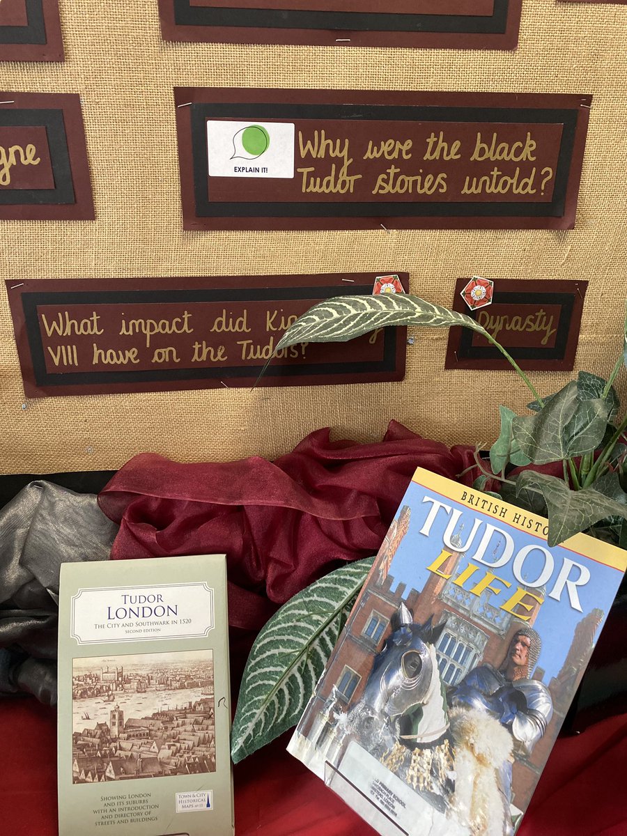 Year 3 have delved straight into their Ancient Egypt learning whilst year four have begun to explore the untold stories of the Black Tudors 🗯️💬🔍