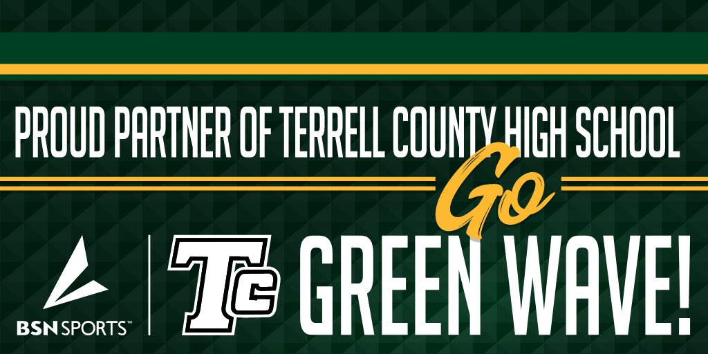 ⁦@BSNSPORTS_GA⁩ is proud to announce our new partnership with Terrell County High School! We look forward to serving Terrell County for many years! GO Green Wave!👏👏🎉🎉