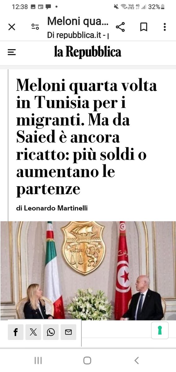 Non sono ricattabile urlava il nostro presidente del consiglio. Ora spende i soldi degli italiani per i ricatti di Saied. 🤣🤮🤮🤬