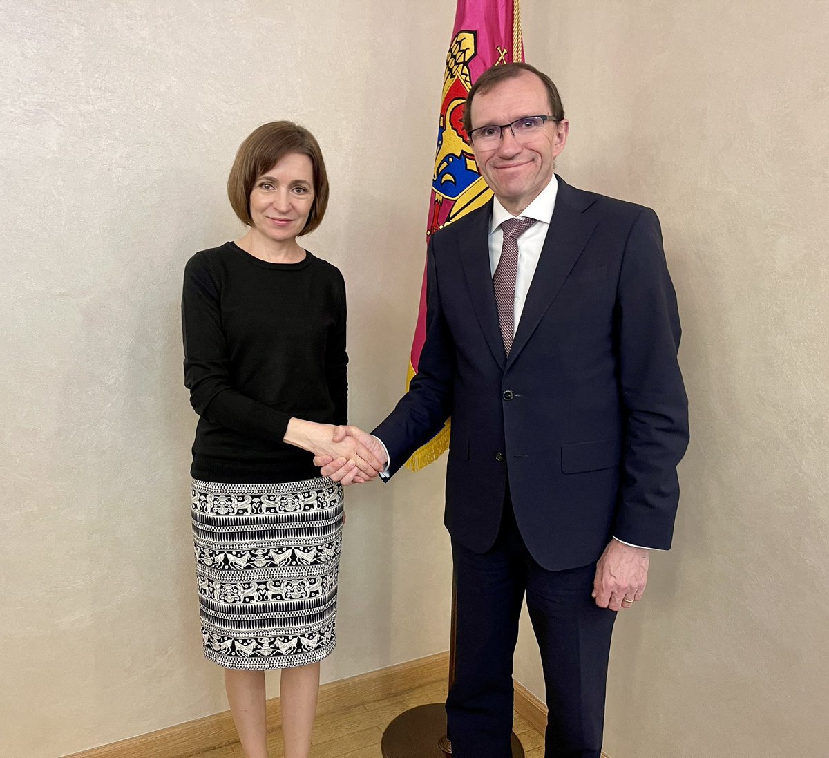 A warm and inspiring meeting with President @sandumaiamd in Chișinău. Norway supports #Moldova in its European aspirations and in handling the consequences of the Russian war on neighboring Ukraine. Moldova is part of 🇳🇴’s support programme for Ukraine.
